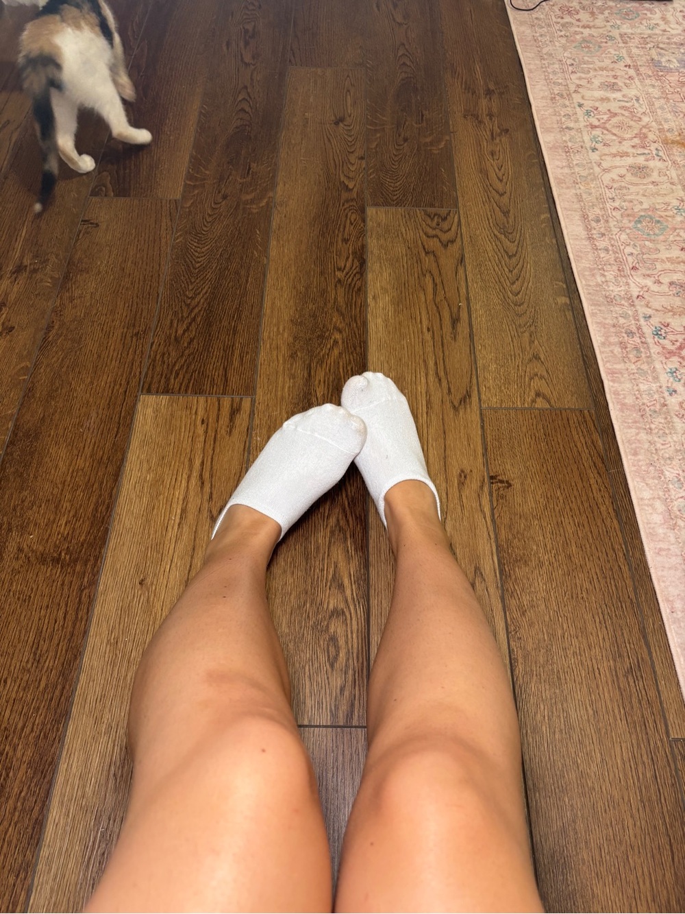 Nike White No-Show Athletic Socks
